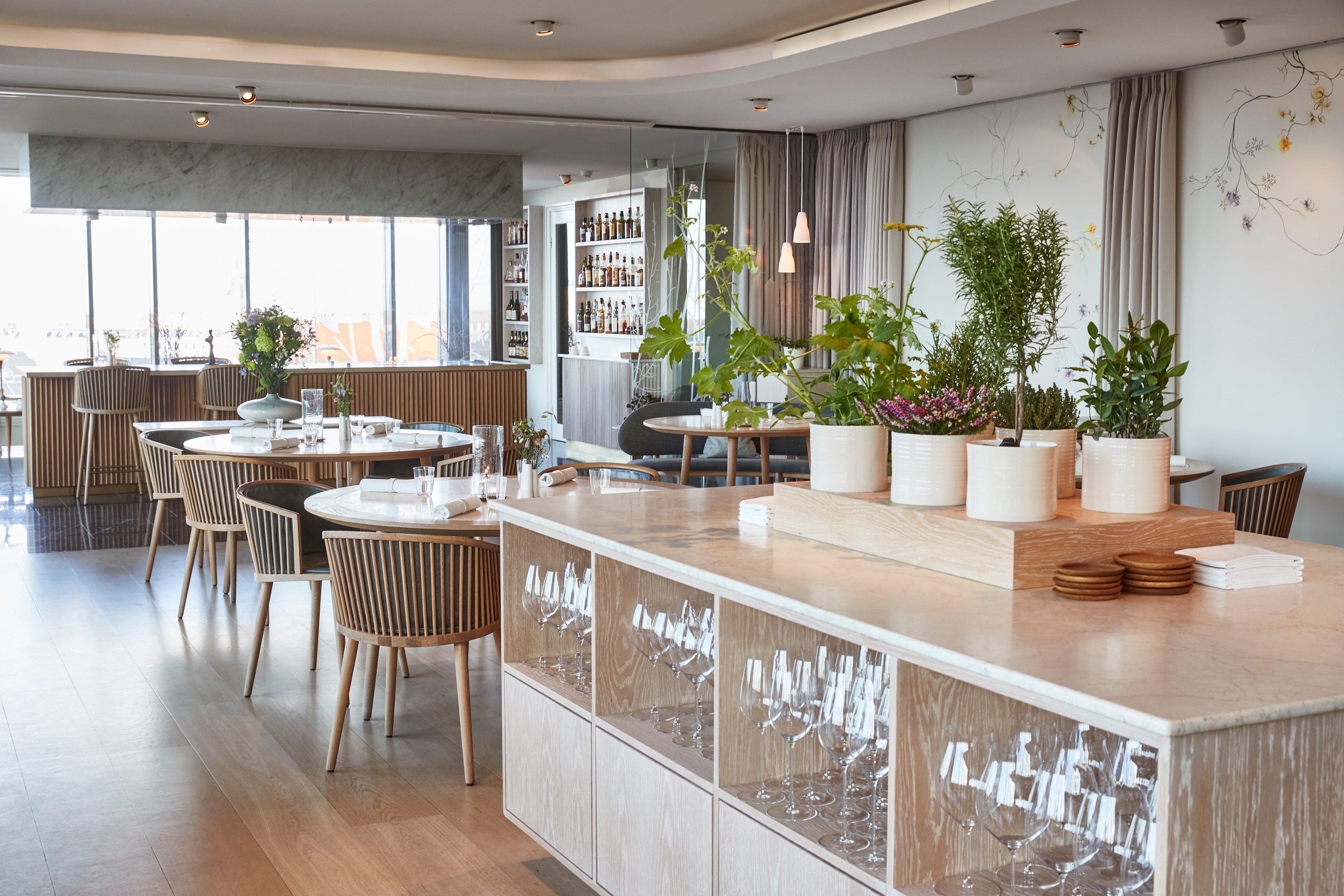 Danish design restaurants in Copenhagen