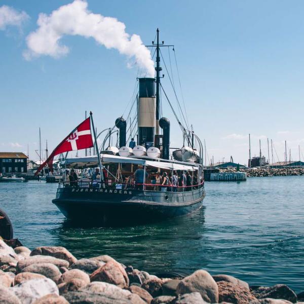 Hundested Harbour and ferry