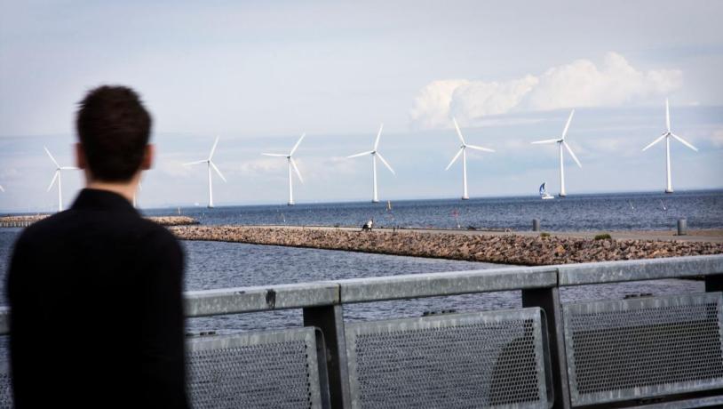 Windmills at Amager Beach