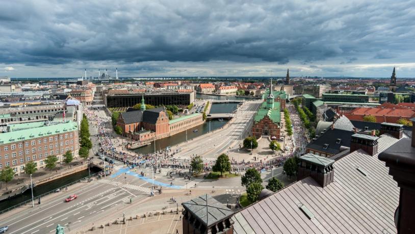 Copenhagen sky view marathon