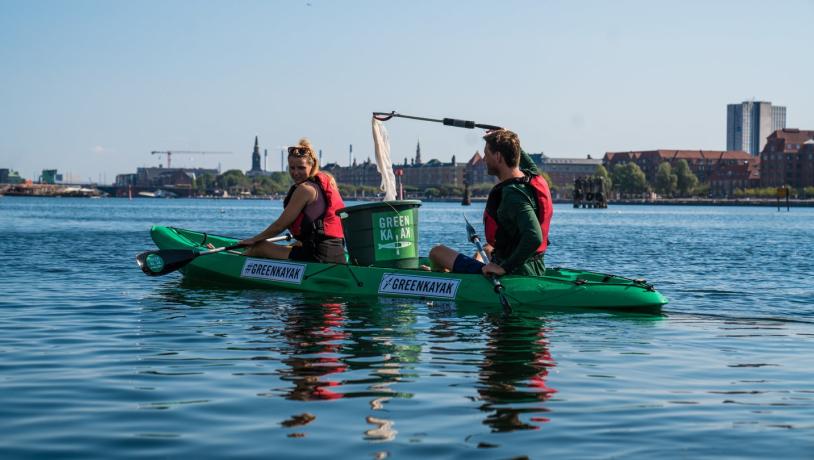 Green Kayak