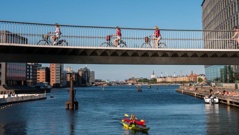 Havneholmen - bike bridge
