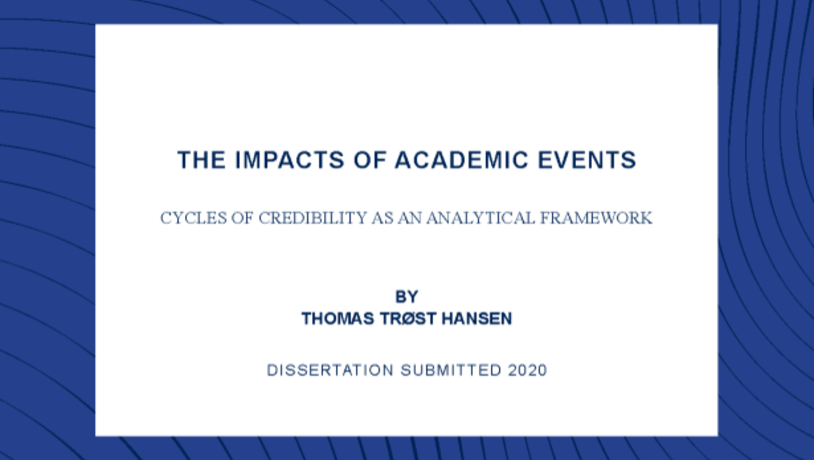 The impacts of academin events. - by Thomas Trøst Hansen