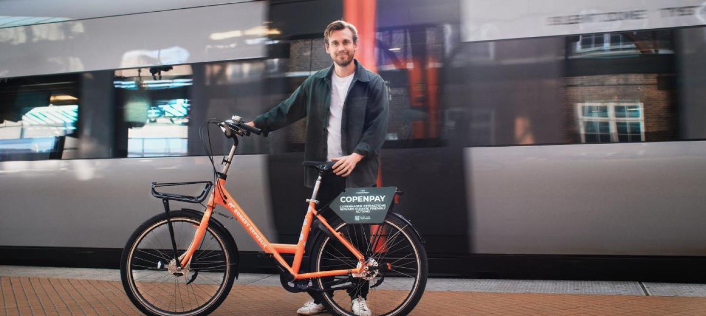 CopenPay arrive by train