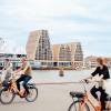 Biking at Ofelia Plads