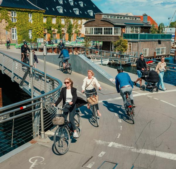 Copenhagen's bike friendly infrastructure